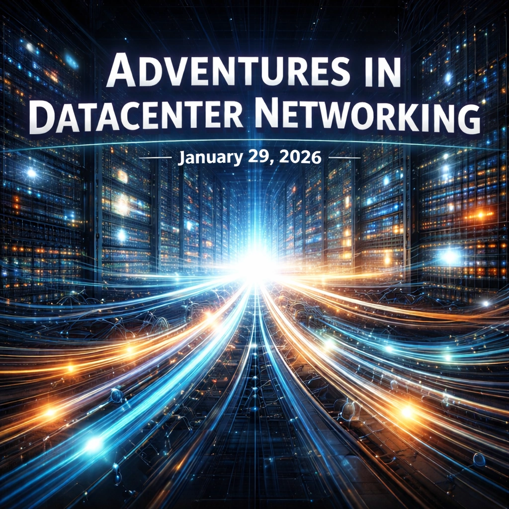 Adventures in Datacenter Networking cover image